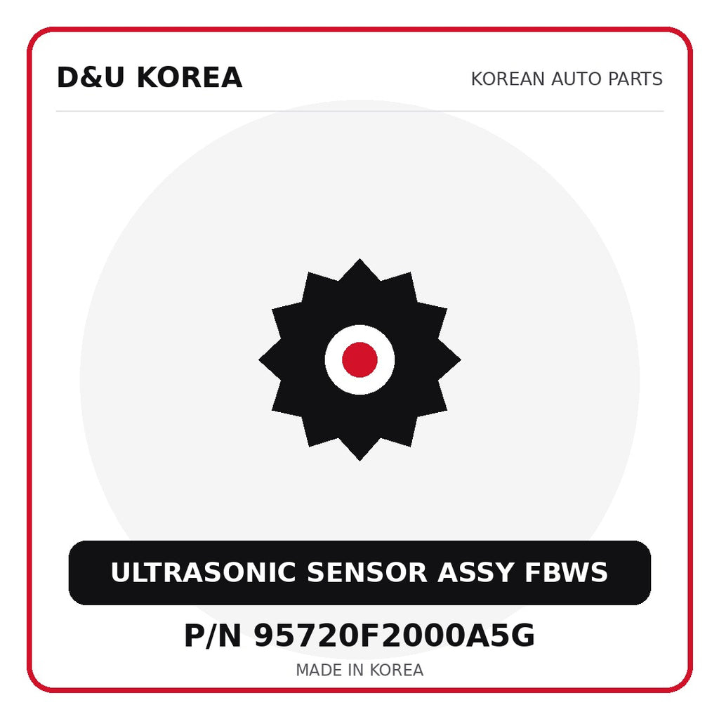 Genuine Mobis ULTRASONIC SENSOR ASSY FBWS 95720F2000A5G for Korean vehicles | D&U Korea