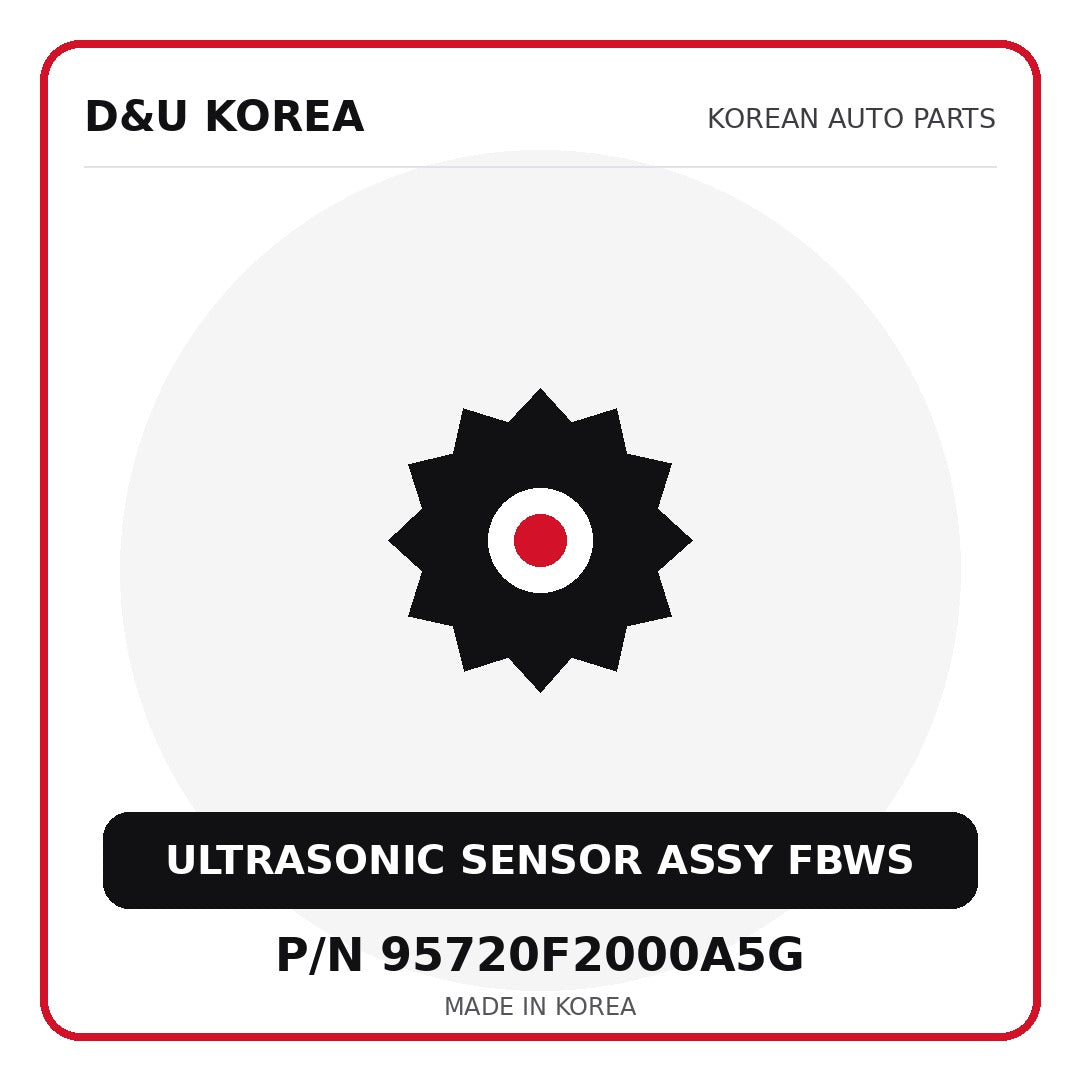 Genuine Mobis ULTRASONIC SENSOR ASSY FBWS 95720F2000A5G for Korean vehicles | D&U Korea
