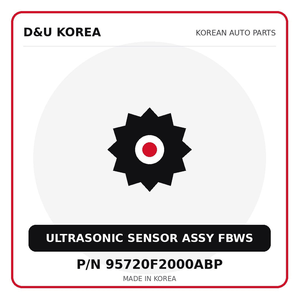 Genuine Mobis ULTRASONIC SENSOR ASSY FBWS 95720F2000ABP for Korean vehicles | D&U Korea