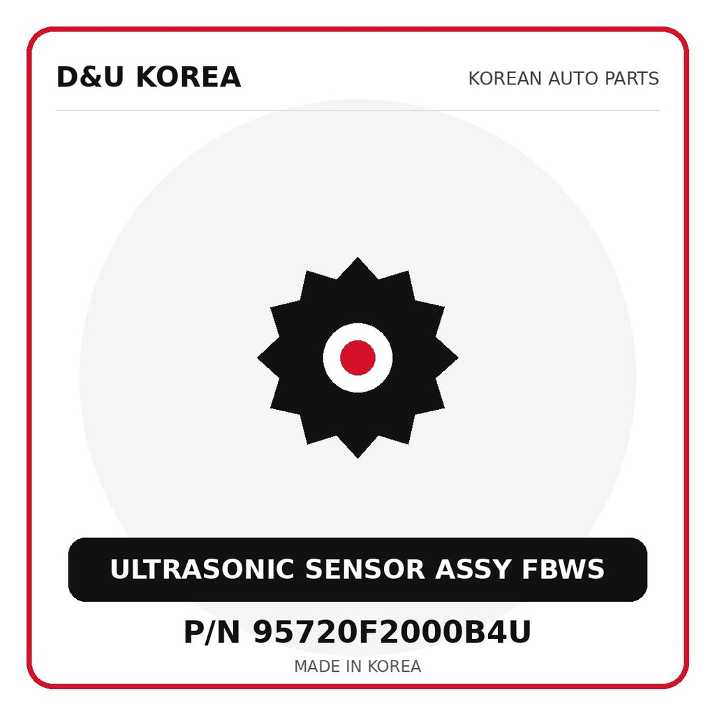 Genuine Mobis ULTRASONIC SENSOR ASSY FBWS 95720F2000B4U for Korean vehicles | D&U Korea