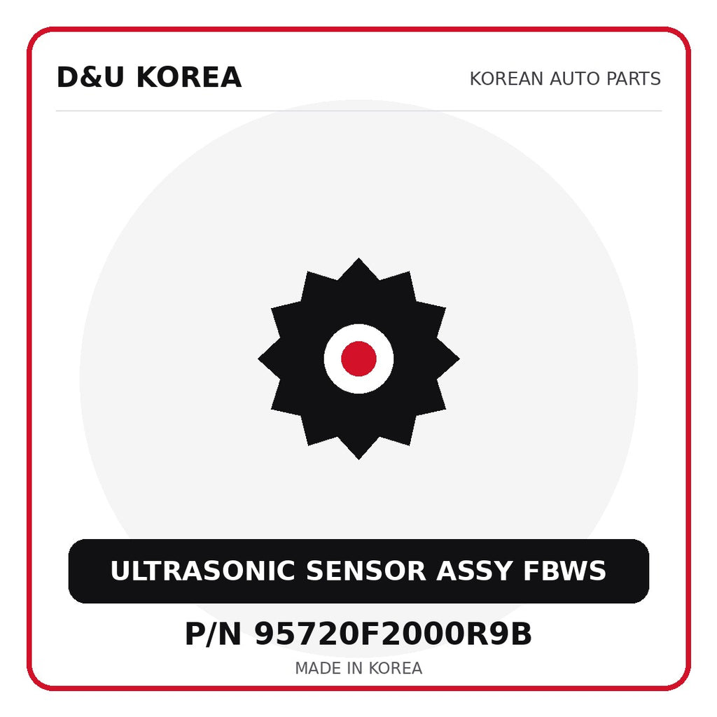 Genuine Mobis ULTRASONIC SENSOR ASSY FBWS 95720F2000R9B for Korean vehicles | D&U Korea