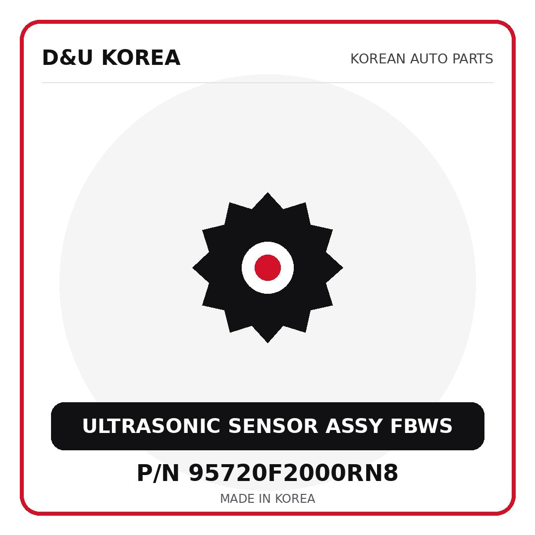 Genuine Mobis ULTRASONIC SENSOR ASSY FBWS 95720F2000RN8 for Korean vehicles | D&U Korea