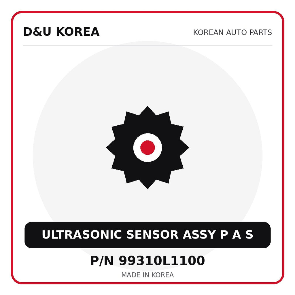 Genuine Mobis ULTRASONIC SENSOR ASSY P A S 99310L1100 for Korean vehicles | D&U Korea