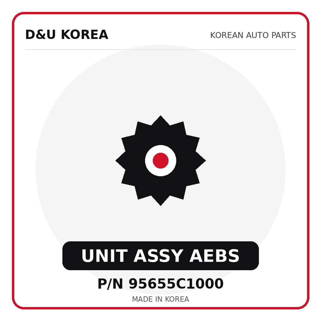 Genuine Mobis UNIT ASSY AEBS 95655C1000 - Korean auto parts from D&U Korea