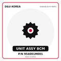 Genuine Mobis UNIT ASSY BCM 954001M001 for Korean vehicles | D&U Korea