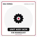 Genuine Mobis UNIT ASSY BCM 954002L037 - Korean auto parts from D&U Korea