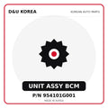 Genuine Mobis UNIT ASSY BCM 954101G001 - Korean auto parts from D&U Korea