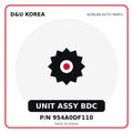 Genuine Mobis UNIT ASSY BDC 954A0DF110 - Korean auto parts from D&U Korea