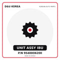 Genuine Mobis UNIT ASSY IBU 95400O6200 - Korean auto parts from D&U Korea