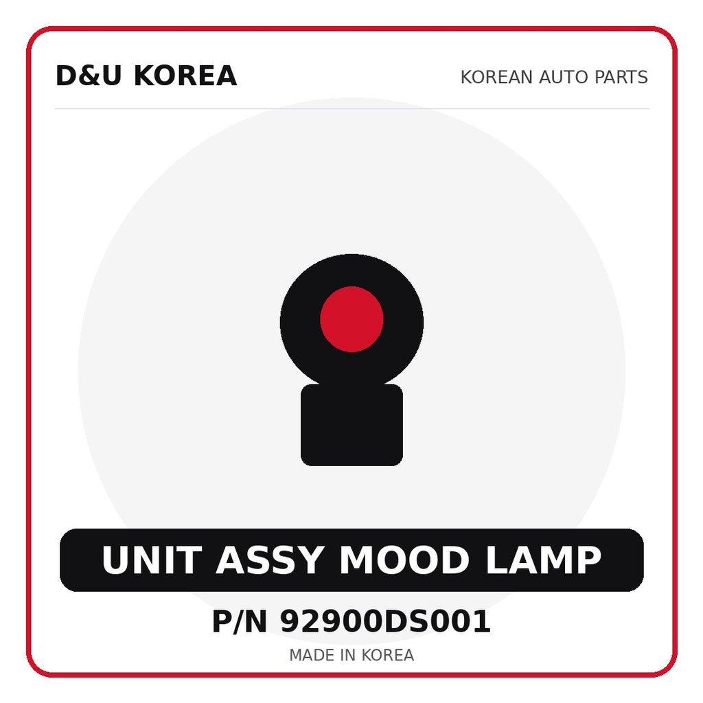 Genuine Mobis UNIT ASSY MOOD LAMP 92900DS001 for Korean vehicles | D&U Korea