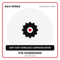 Genuine Mobis UNIT ASSY WIRELESS COMMUNICATION 955B0GI000 for Korean vehicles | D&U Korea