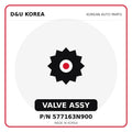 Genuine Mobis VALVE ASSY 577163N900 for Korean vehicles | D&U Korea