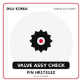 Genuine Mobis VALVE ASSY CHECK HR173112 for Korean vehicles | D&U Korea
