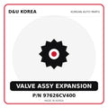 Genuine Mobis VALVE ASSY EXPANSION 97626CV400 for Korean vehicles | D&U Korea