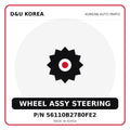 Genuine Mobis WHEEL ASSY STEERING 56110B2780FE2 for Korean vehicles | D&U Korea