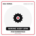 Genuine Mobis WIRING ASSY ATM 9194047010 for Korean vehicles | D&U Korea