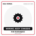Genuine Mobis WIRING ASSY CHASSIS 915016J022 for Korean vehicles | D&U Korea