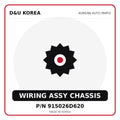 Genuine Mobis WIRING ASSY CHASSIS 915026D620 for Korean vehicles | D&U Korea