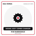 Genuine Mobis WIRING ASSY COMBO CHARGER 91683GI010 for Korean vehicles | D&U Korea
