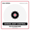 Genuine Mobis WIRING ASSY CONTROL 91430P1060 for Korean vehicles | D&U Korea