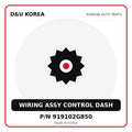 Genuine Mobis WIRING ASSY CONTROL DASH 919102G850 for Korean vehicles | D&U Korea