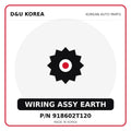Genuine Mobis WIRING ASSY EARTH 918602T120 for Korean vehicles | D&U Korea