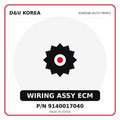 Genuine Mobis WIRING ASSY ECM 9140017040 for Korean vehicles | D&U Korea