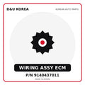 Genuine Mobis WIRING ASSY ECM 9140437011 for Korean vehicles | D&U Korea