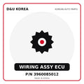 Genuine Mobis WIRING ASSY ECU 3960085012 for Korean vehicles | D&U Korea