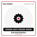 Genuine Mobis WIRING ASSY ENGINE ROOM 918723K324 for Korean vehicles | D&U Korea