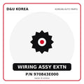 Genuine Mobis WIRING ASSY EXTN 970843E000 for Korean vehicles | D&U Korea