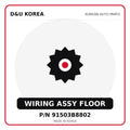 Genuine Mobis WIRING ASSY FLOOR 91503B8802 for Korean vehicles | D&U Korea