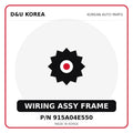 Genuine Mobis WIRING ASSY FRAME 915A04E550 for Korean vehicles | D&U Korea