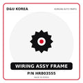 Genuine Mobis WIRING ASSY FRAME HR803555 for Korean vehicles | D&U Korea