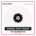 Genuine Mobis WIRING ASSY FRONT 3K2M967010 for Korean vehicles | D&U Korea