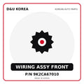 Genuine Mobis WIRING ASSY FRONT 9K2CA67010 for Korean vehicles | D&U Korea