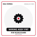 Genuine Mobis WIRING ASSY FRT 912A1CG480 for Korean vehicles | D&U Korea