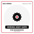 Genuine Mobis WIRING ASSY GATE 9161043233 for Korean vehicles | D&U Korea