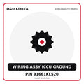 Genuine Mobis WIRING ASSY ICCU GROUND 91661KL520 for Korean vehicles | D&U Korea
