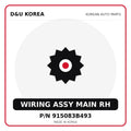 Genuine Mobis WIRING ASSY MAIN RH 915083B493 for Korean vehicles | D&U Korea