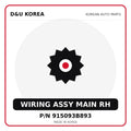 Genuine Mobis WIRING ASSY MAIN RH 915093B893 for Korean vehicles | D&U Korea