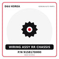 Genuine Mobis WIRING ASSY RR CHASSIS 915817D000 for Korean vehicles | D&U Korea