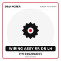 Genuine Mobis WIRING ASSY RR DR LH 91620GI370 for Korean vehicles | D&U Korea