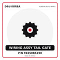 Genuine Mobis WIRING ASSY TAIL GATE 91650BS190 for Korean vehicles | D&U Korea