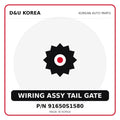 Genuine Mobis WIRING ASSY TAIL GATE 91650S1580 for Korean vehicles | D&U Korea