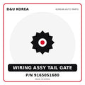 Genuine Mobis WIRING ASSY TAIL GATE 91650S1680 for Korean vehicles | D&U Korea