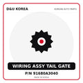 Genuine Mobis WIRING ASSY TAIL GATE 91680A3040 for Korean vehicles | D&U Korea