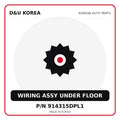 Genuine Mobis WIRING ASSY UNDER FLOOR 914315DPL1 for Korean vehicles | D&U Korea