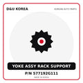 Genuine Mobis YOKE ASSY RACK SUPPORT 577192G111 - Korean auto parts from D&U Korea